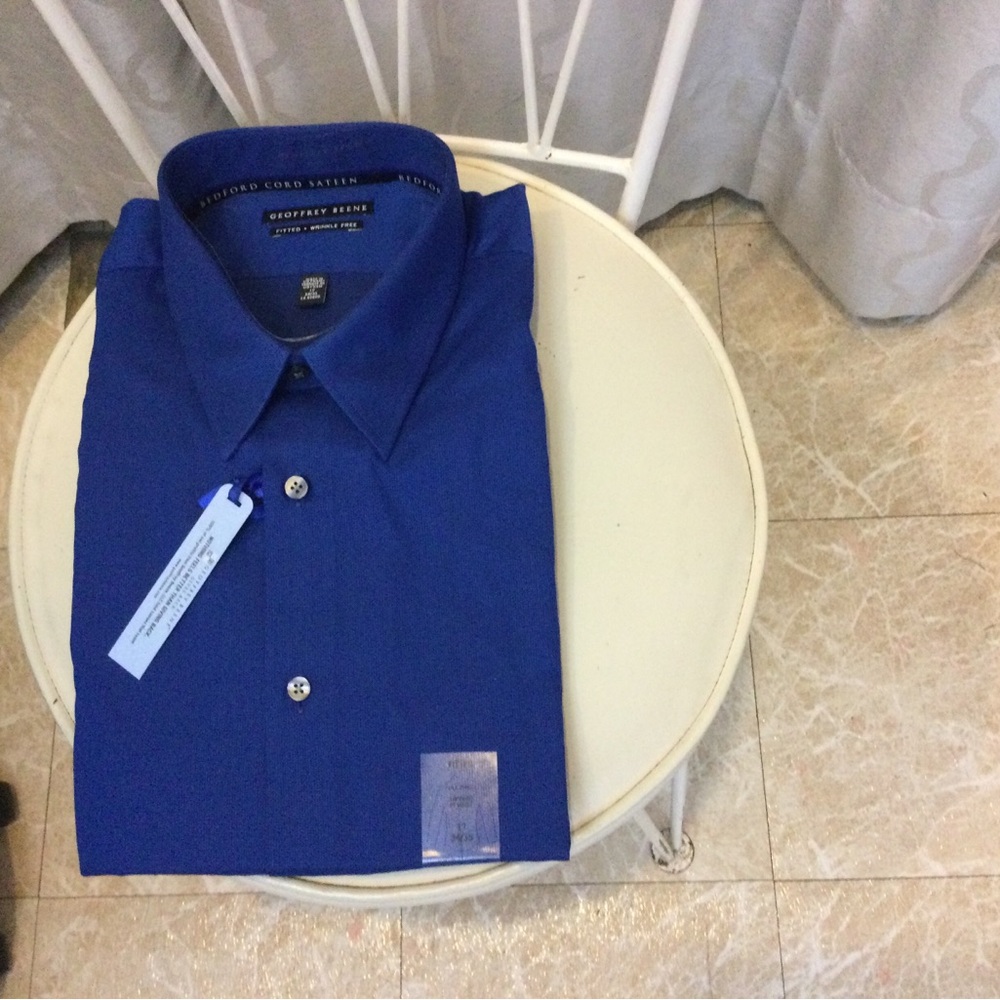 Cobalt Collared Shirt
